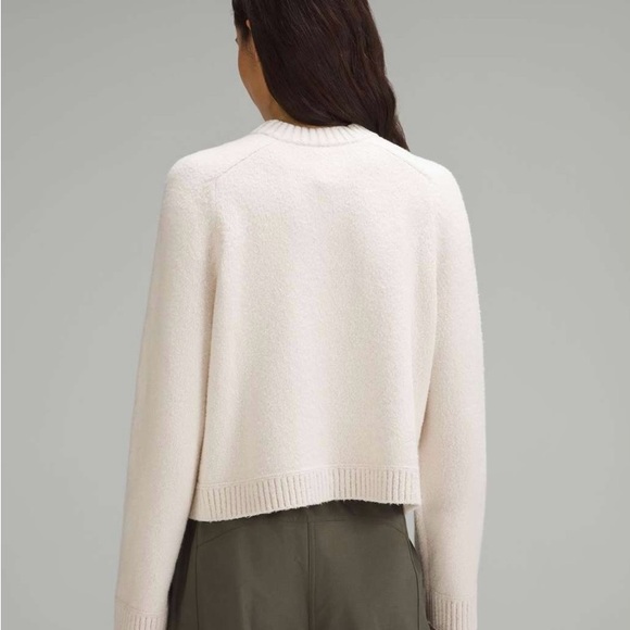 Lululemon brush cotton merino blend crewneck - Picture 2 of 4